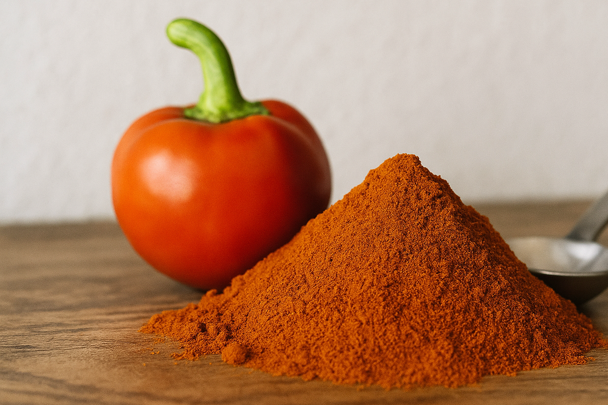 Small Batch Gourmet Paprika – Fresh Ground Alma Peppers (1.5 oz)